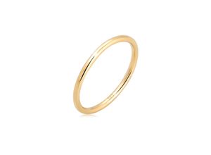 4050878567958 - Fingerring ELLI PREMIUM Bandring Ehering Trauring Hochzeit 585er Gelbgold Fingerringe Gr 54 mm ohne Stein Gelbgold 585 15 mm goldfarben (gold) Damen