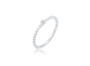 4050878568733 - Verlobungsring ELLI DIAMONDS Verlobung Geo Kugeln Diamant (003ct) 925er Silber Fingerringe Gr 54 mm 0006 ct P1 = bei 10-facher Vergrößerung erkennbare Einschlüsse Silber 925 (Sterlingsilber) 15 mm silberfarben (silber weiß) Damen