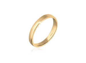 4050878607005 - Fingerring ELLI PREMIUM Ehering Trauring Partnerring Basic 375 Gelbgold Fingerringe Gr 52 mm ohne Stein Gelbgold 375 goldfarben (gold) Damen Fingerringe