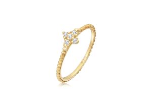 4050878630638 - Fingerring ELLI PREMIUM Topas Edelsteine Verlobung Kugellook 375 Gelbgold Fingerringe Gr 52 mm mit Steinen Gelbgold 375 11 mm goldfarben (gold weiß) Damen Fingerringe