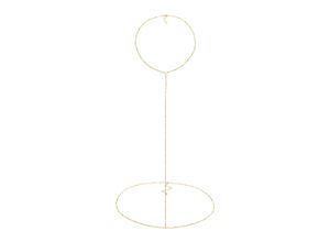 4050878661946 - Bauchkette ELLI Taillenkette Body Chain Kugelkette 925 Silber Gr 65 cm goldfarben (gold) Damen Bauchketten Elli