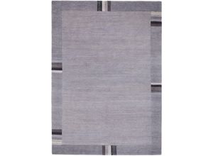 4051011003326 - Orientteppich DIE TEPPICHMARKE Sensation Lakir Teppiche Gr B L 70 cm x 140 cm 6 mm 1 St grau Nepal-Teppiche handgeknüpft Wohnzimmer