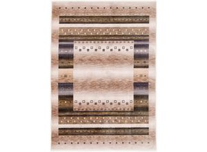 4051011665258 - Teppich DIE TEPPICHMARKE Ovation Lorin Teppiche Gr B L 120 cm x 180 cm 11 mm 1 St beige Orientalische Muster Besonders weich durch Microfaser Wohnzimmer