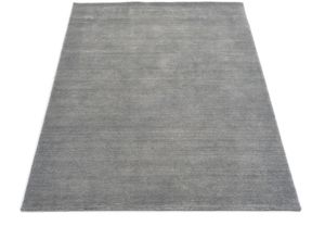 4051011679415 - Teppich MUSTERRING MALIBU Teppiche Gr B L 140 cm x 200 cm 8 mm 1 St silberfarben Esszimmerteppiche exlcusive MUSTERRING DELUXE COLLECTION hochwertige Bambus Viskose