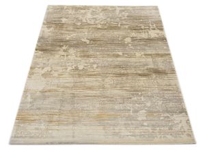 4051011701871 - Teppich MUSTERRING WAVE KONTURA Teppiche Gr B L 170 cm x 240 cm 9 mm 1 St bunt (beige mehrfarbig) Esszimmerteppiche exlcusive MUSTERRING DELUXE COLLECTION kuscheliges Microfaser Garn