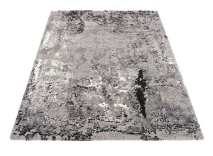 4051011711047 - Teppich DIE TEPPICHMARKE JUWEL LIRAY Teppiche Gr B L 200 cm x 200 cm 20 mm 1 St grau Esszimmerteppiche Wohnzimmer