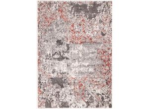 4051011712594 - Teppich DIE TEPPICHMARKE Juwel Dramatica Teppiche Gr B L 80 cm x 150 cm 20 mm 1 St rot (rosenholz) Esszimmerteppiche