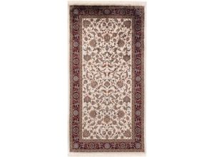 4051011821081 - Teppich DIE TEPPICHMARKE SILK LINE ALLOVER Teppiche Gr B L 140 cm x 190 cm 5 mm 1 St rot (rot creme) Orientalische Muster Wohnzimmer