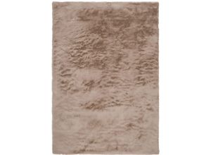 4051011825683 - Teppich DIE TEPPICHMARKE BUFFY SOFT Teppiche Gr B L 160 cm x 230 cm 25 mm 1 St grau (taupe) Esszimmerteppiche