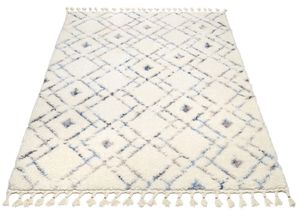 4051011842680 - Teppich GALLERY M BRANDED BY MUSTERRING BOHO Teppiche Gr B L 140 cm x 200 cm 12 mm 1 St beige (creme blau) Orientalische Muster