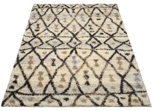 4051011843014 - Teppich GALLERY M BRANDED BY MUSTERRING MAROK Teppiche Gr B L 160 cm x 230 cm 12 mm 1 St braun (creme braun) Orientalische Muster