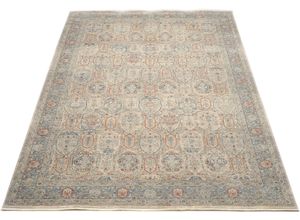 4051011843403 - Teppich DIE TEPPICHMARKE GRAND FASHION 02 Teppiche Gr B L 120 cm x 170 cm 5 mm 1 St grau (grau blau) Orientalische Muster