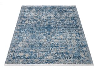 4051011852498 - Teppich DIE TEPPICHMARKE COLOUR TADI Teppiche Gr B L 240 cm x 300 cm 8 mm 1 St blau Esszimmerteppiche