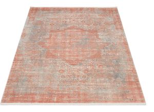 4051011853778 - Teppich DIE TEPPICHMARKE COLOUR MEDI Teppiche Gr B L 67 cm x 130 cm 8 mm 1 St rosa (rosé) Esszimmerteppiche