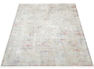 4051011858841 - Teppich DIE TEPPICHMARKE ILLUMINATION ZARA Teppiche Gr B L 160 cm x 230 cm 8 mm 1 St bunt (multi) Fransenteppich Esszimmerteppiche Vintage Optik feine Fransen Wohnzimmer