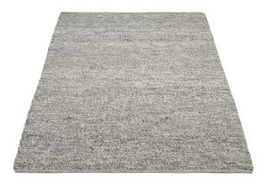 4051011872656 - Teppich DIE TEPPICHMARKE FAVORIT Teppiche Gr B L 200 cm x 250 cm 12 mm 1 St grau (charcoal) Schurwollteppiche Handweb-Teppich aus Indien handgewebt hochwertig verarbeitet