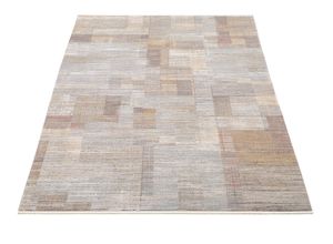 4051011883478 - Teppich DIE TEPPICHMARKE FARBEN CITY Teppiche Gr B L 160 cm x 230 cm 1 St beige (natur) Esszimmerteppiche Klassisches Muster eingefasst in 3-D-Optik