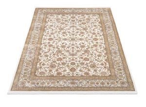 4051011884901 - Teppich DIE TEPPICHMARKE INSPIRATION KESHAN Teppiche Gr B L 140 cm x 200 cm 1 St beige (creme creme) Orientalische Muster maschinell gewebt Orient Optik Kurzflor