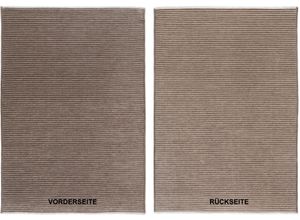 4051011889791 - Teppich DIE TEPPICHMARKE JOKER OF STRIPES Teppiche Gr B L 140 cm x 200 cm 1 St beige (beige braun) Esszimmerteppiche Wendeteppich weiche flache Oberfläche