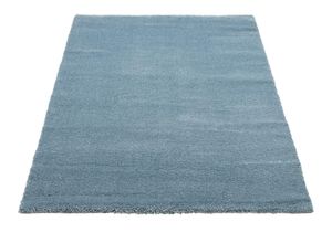 4051011894825 - Teppich DIE TEPPICHMARKE NEW VILLA MELANGE Teppiche Gr B L 120 cm x 170 cm 20 mm 1 St blau Esszimmerteppiche maschinell gewebt strapazierfähig alle Wohnräume
