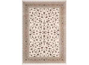4051011911133 - Teppich DIE TEPPICHMARKE MYSTIC HERITAGE Teppiche Gr B L 80 cm x 150 cm 7 mm 1 St beige (creme beige) Esszimmerteppiche florale Muster in 3D-Optik maschinell gewebt Viskose