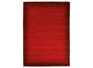 4051011999001 - Wollteppich DIE TEPPICHMARKE Vinciano Tami Teppiche Gr B L 120 cm x 180 cm 8 mm 1 St rot (dunkelrot) Schurwollteppiche reine Wolle handgeknüpft Wohnzimmer