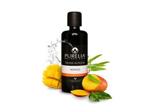 4051077919807 - PURELIA Saunaaufguss Mango 100 ml natürlicher Sauna-aufguss - reine ätherische Öle