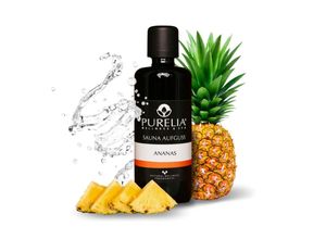 4051077919814 - PURELIA Saunaaufguss Ananas 100 ml natürlicher Sauna-aufguss - reine ätherische Öle