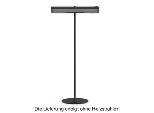 4051077921480 - Moonich Heatscope - Heatscope Stand freistehende Stand-System-Lösung für pure pure+ und next Heizstrahler Schwarz