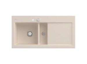 4051202018429 - Villeroy&Boch Spülbecken Küchenspüle Subway 60 Ivory 1000x510mm Unterschrankbreite 60cm