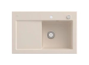 4051202019891 - Villeroy&boch - Villeroy&Boch Spülbecken Küchenspüle Subway 45 Ivory 780x510mm Unterschrankbreite 45cm