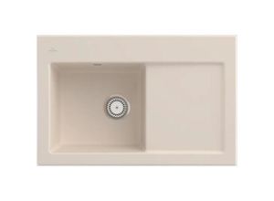 4051202019914 - Villeroy&boch - Villeroy&Boch Spülbecken Küchenspüle Subway 45 Ivory 780x510mm Unterschrankbreite 45cm