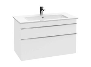 4051202327132 - Venticello - Waschtischunterschrank 95x59x50 cm  2 Auszüge Glossy White A92601DH - Villeroy&boch