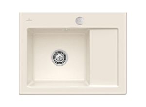 4051202553586 - Villeroy&Boch Spülbecken Küchenspüle Subway 45 Compact Crema 650x510mm Unteschrankbreite 45cm