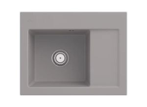 4051202554217 - Villeroy&Boch Spülbecken Küchenspüle Subway 45 Compact Fossil 650x510mm Unteschrankbreite 45cm