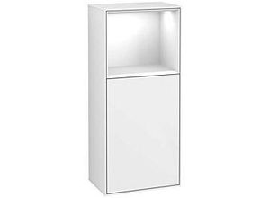 4051202608453 - Villeroy und Boch Finion Seitenschrank G530GFGF 418cm rechts Ladestation Emotion Regal Glossy white lacquer Glossy white lacquer