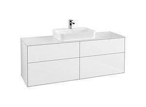 4051202652326 - Villeroy und Boch Finion Waschtischunterschrank G44100GF 160x603cm Emotion Abdeckplatte white matt Glossy white lacquer 4051202652326 - Villeroy und Boch Finion Waschtischunterschrank G44100GF 160x603cm Emotion Abdeckplatte white matt Glossy white lacquer