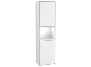 4051202706302 - Villeroy und Boch Finion Hochschrank G470GFGF 418x1516cm rechts Emotion Regal Glossy white lacquer Glossy white lacquer