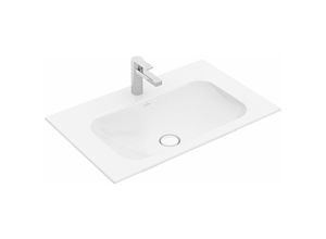 4051202727918 - Villeroy&boch - Villeroy und Boch Schrankwaschtisch Finion 416481 800x500mm ohne Überlauf 1 Hahnloch Farbe Weiß Ceramicplus - 416481R1