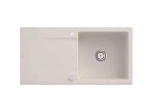 4051202797492 - Villeroy&boch - Villeroy&Boch Spülbecken Küchenspüle Siluet 60 Crema 100x51cm Unterschrankbreite 60 cm