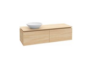 4051202896225 - Legato Waschtischunterschrank B579 1200x380x500mm Waschtisch links Farbe Black Matt Lacquer - B57900PD