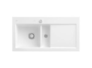 4051202947330 - Villeroy&Boch Spülbecken Küchenspüle Subway 60 Stone White 1000x510mm Unterschrankbreite 60cm