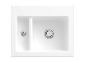 4051202947507 - Villeroy&Boch Spülbecken Küchenspüle Subway 60 xm Stone White 620x510mm Unterschrankbreite 60cm