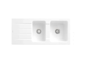 4051202981280 - Villeroy&Boch Spülbecken Küchenspüle Architectura 80 Weiß Alpin 1160x510mm Unterschrankbreite 80cm