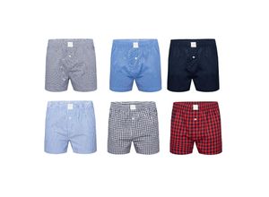 4051208028231 - Boxershorts MG-77-900-00 Größe 6er Pack Herren - versch Ausführungen