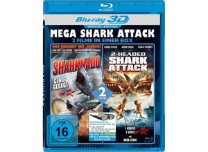 4051238020816 - Mega Shark Attack - Sharknado & 2-Headed Shark Attack Special Edition (Blu-ray)