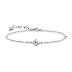 4051245397567 - Armband Royalty Weiß aus 925er Silber mit Zirkonia