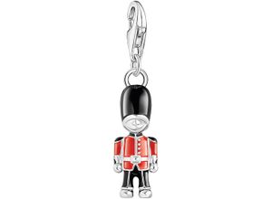 4051245571172 - Charm-Einhänger THOMAS SABO LONDON Königliche Wache 2122-007-7 Charms bunt (silberfarben rot schwarz) Damen