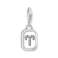 4051245571431 - Charm-Anhänger Aries aus 925er Silber mit Zirkonia