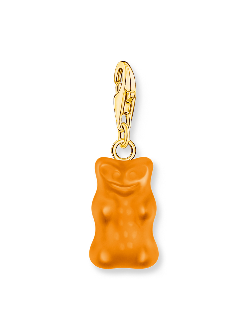 4051245578157 - Charm-Einhänger THOMAS SABO THOMAS x HARIBO Schmuck Charm Charms bunt (gelbgoldfarben orange orange) Damen mit Kristallglas